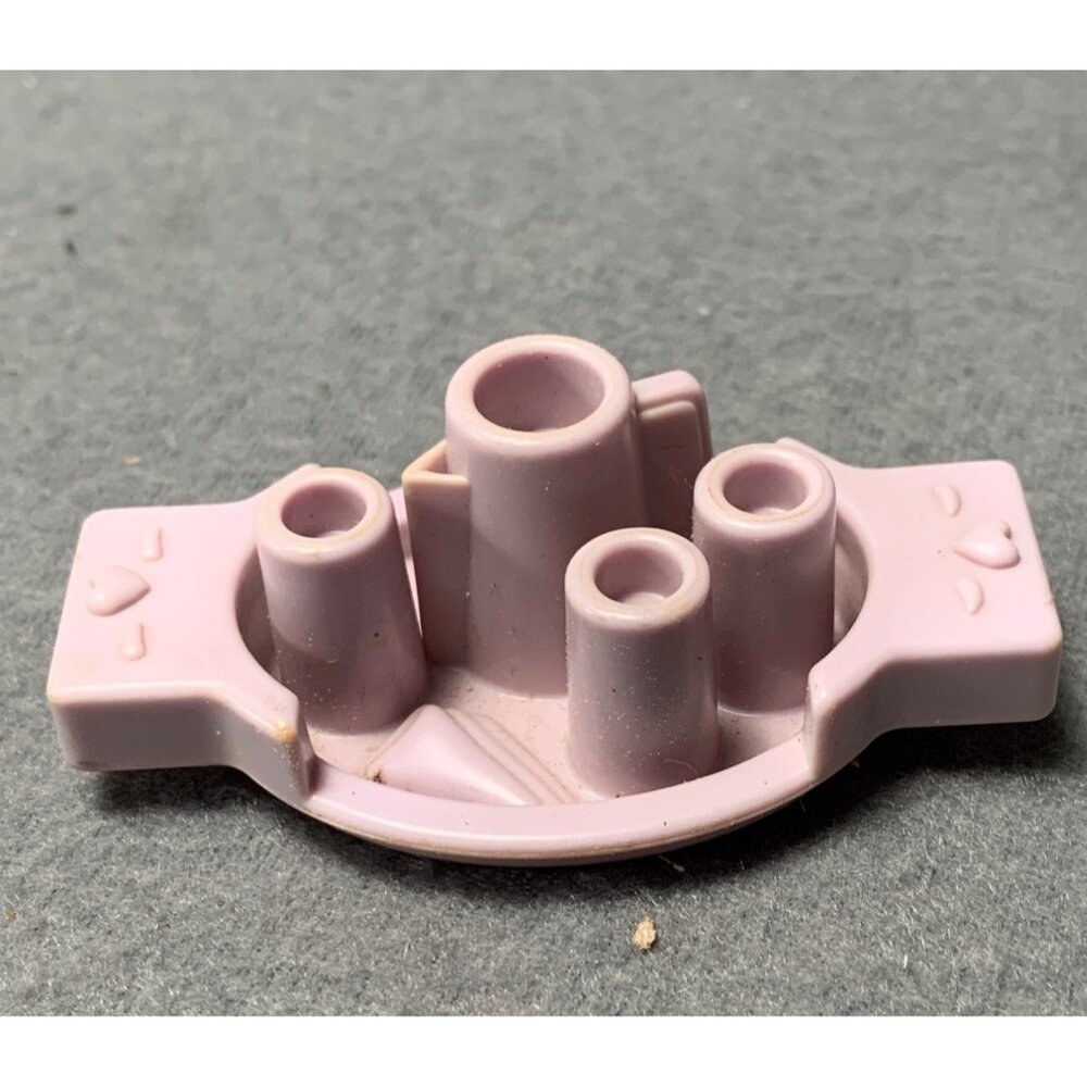 Playskool Dollhouse Tea Service Tray Vintage 1990s Lavender Plastic Piece